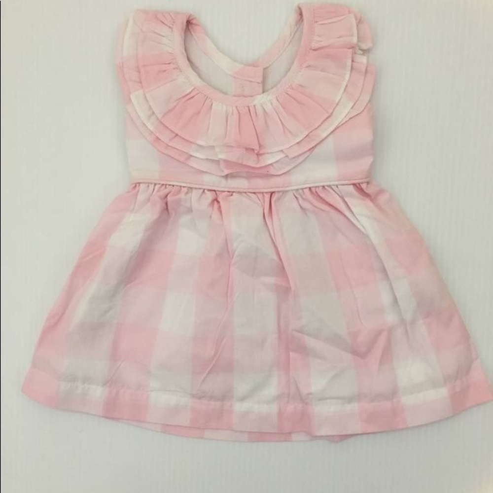 Pink Gingham Dress